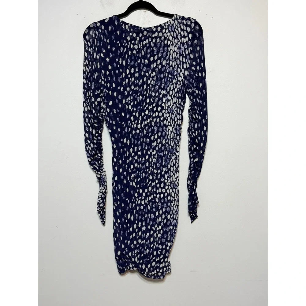 Free People Katana Mesh Bodycon Mini Dress Womens Large Indie Sleaze‎ Artsy Glam